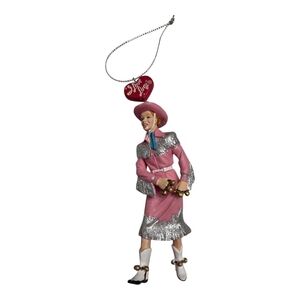 I Love Lucy Kurt Adler “ Cowgirl” Lucy Christmas Ornament